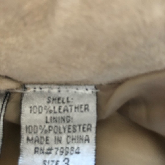 Ladies Suede Jacket, w/Southwestern Motif - Picture 7 of 7